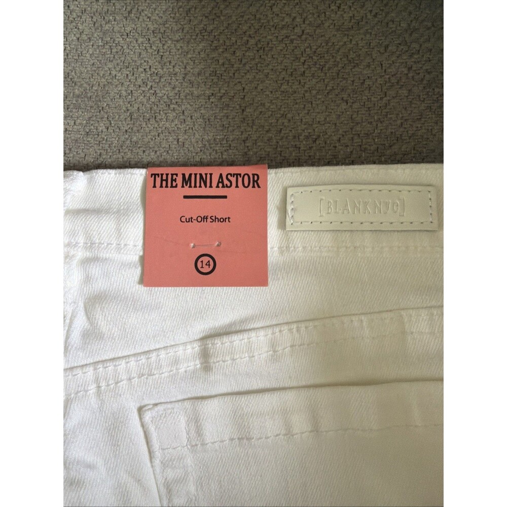 BLANKNYC Girls White Mini Astor Shorts Girls Size 14 NWT - Picture 4 of 4